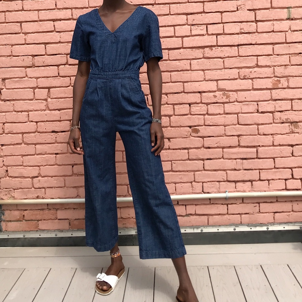 Denim jumpsuit